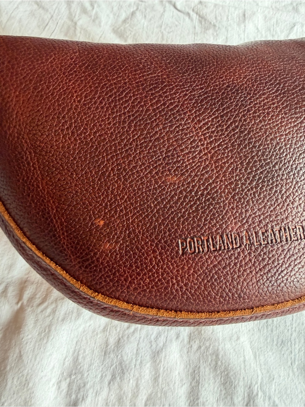 Portland Leather Medium Koala Bag - Nutmeg - Picture 9 of 11